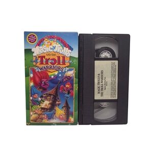 Magic Trolls and The Troll Warriors Animated Cartoon VCR VHS TAPE